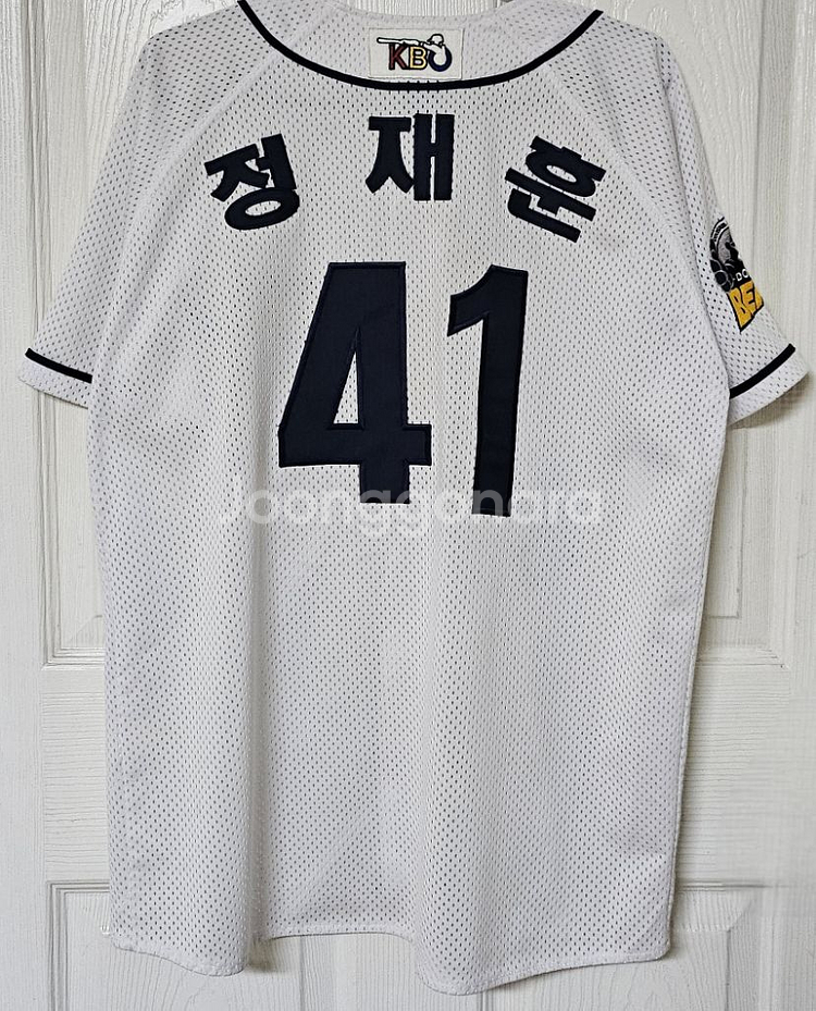 [95] 두산베어스 올드 홈 유니폼(정재훈)--1