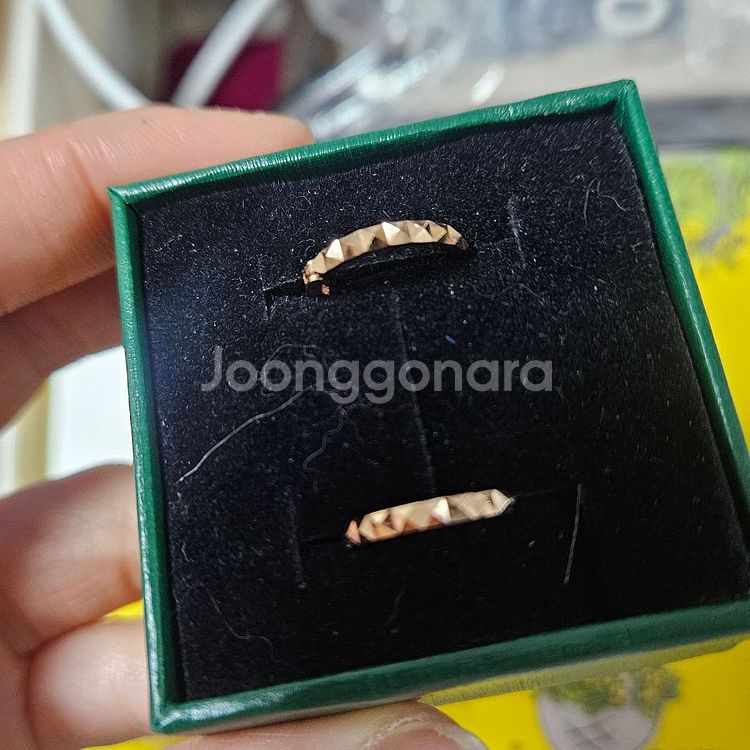 14k 피라미드 컷팅 원터치--3