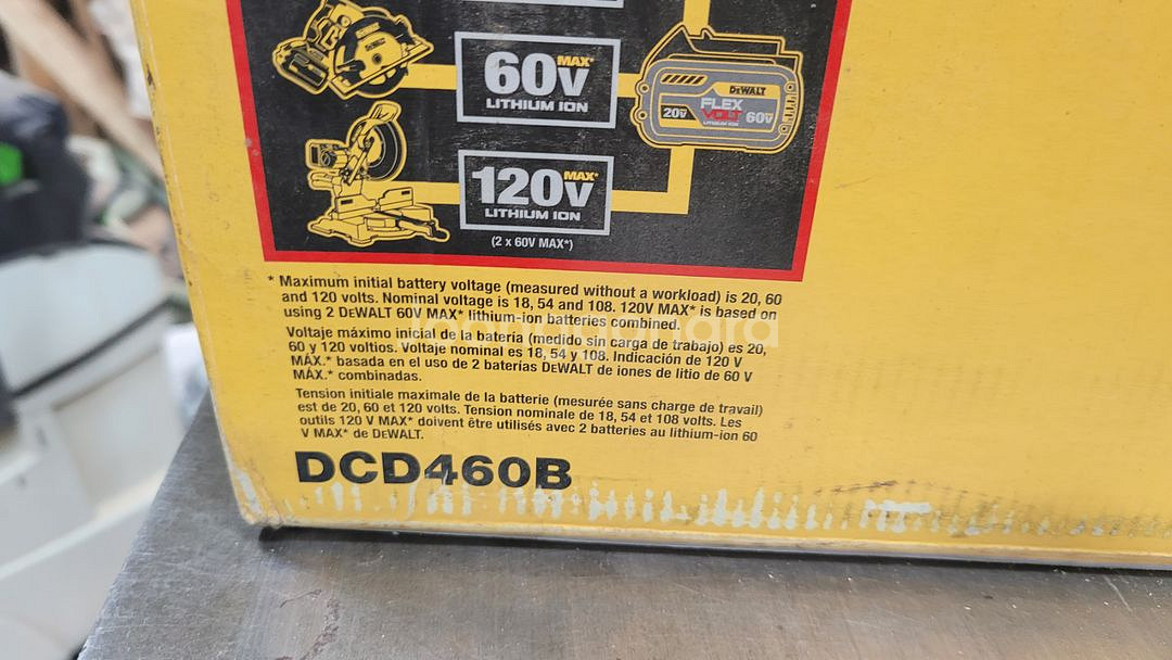 디월트 조인트 드릴 dcd460 베어툴--1