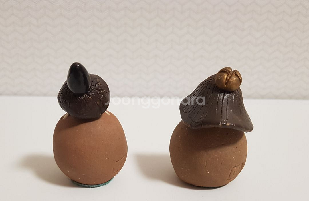 일본 도자기 인형--2