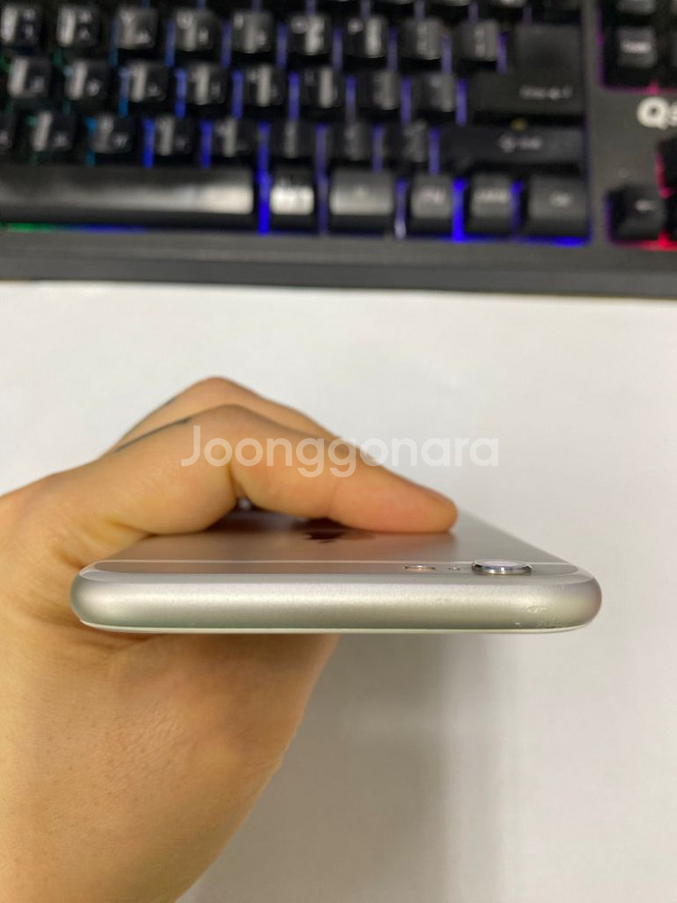 아이폰6 실버 AA급 64GB 배터리성능100%--3