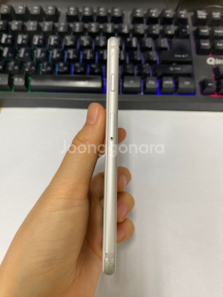 아이폰6 실버 액정SS급 64GB 배터리성능100%--5