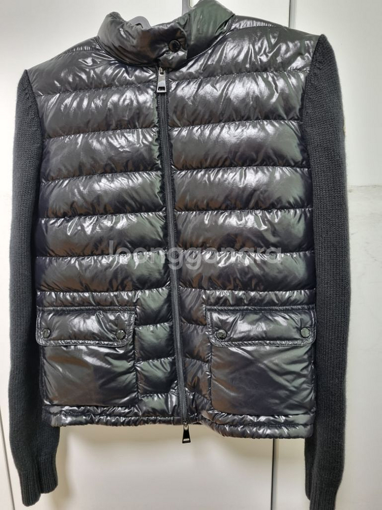 (정품 새제품급) 몽클레어 여성 니트 패딩 XS 44--1