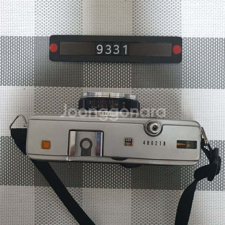 올림푸스 35 EC-2 필름카메라 실버바디--1