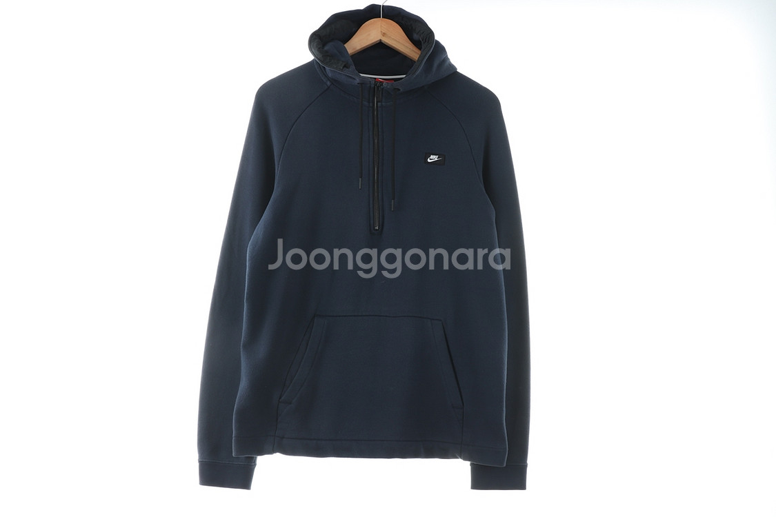 (XL) 나이키 후드집업 네이비 테크팩 올드스쿨--1