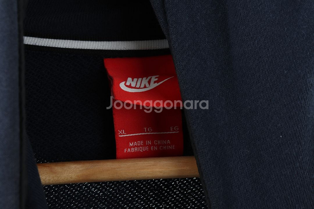 (XL) 나이키 후드집업 네이비 테크팩 올드스쿨--4