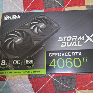 미개봉) 이엠텍 4060ti STORM X DUAL O