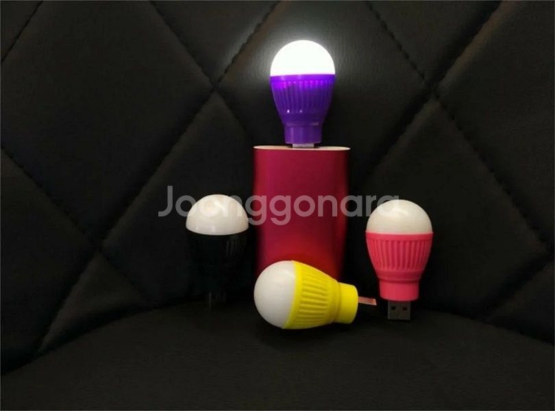 새 연두색 USB 미니 전구 간편 휴대용 LED--4