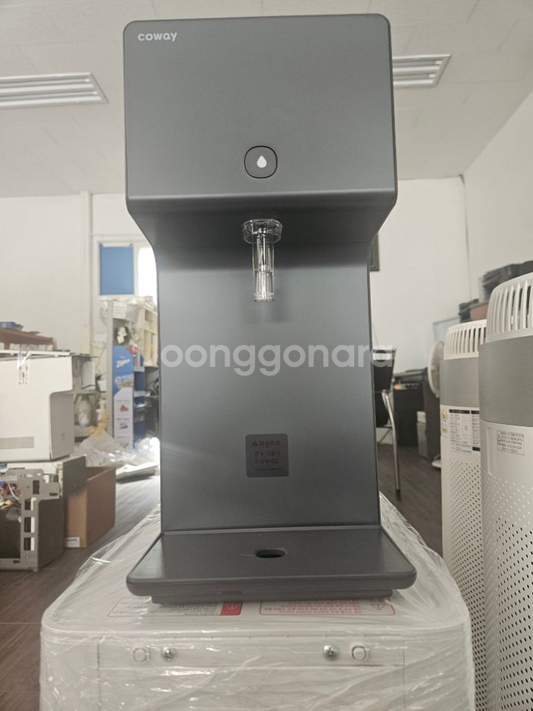 코웨이정수기 아이콘2 블랙 CHP-7211N--3