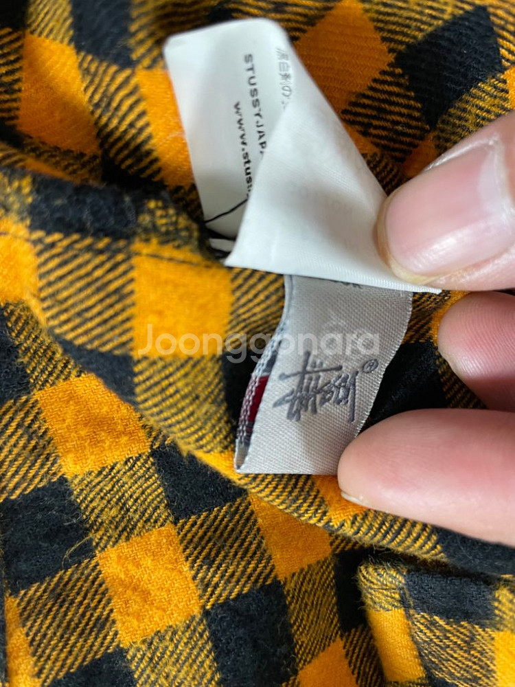 Stussy 스투시 체크 셔츠 M--4