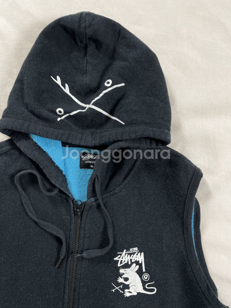 Stussy 스투시 렛 페트롤 후디 베스트 M--3