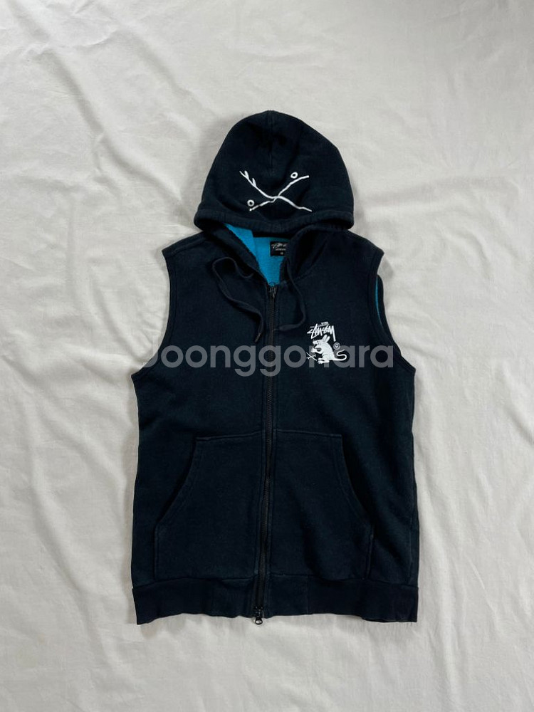 Stussy 스투시 렛 페트롤 후디 베스트 M--0