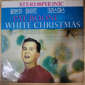 PAT BOONE 음반 w (LP 턴테이블 오디오 앰프