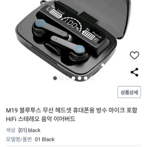 M19 이어폰