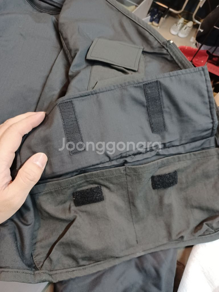 에이글 빈티지 멀티포켓 조끼 xl--4