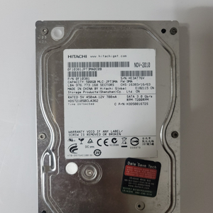 데스크탑SATA하드디스크HITACHI HDD 500GB