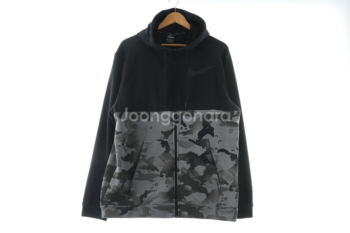 (2XL) 나이키 후드집업 빅사이즈 카모플라쥬--1