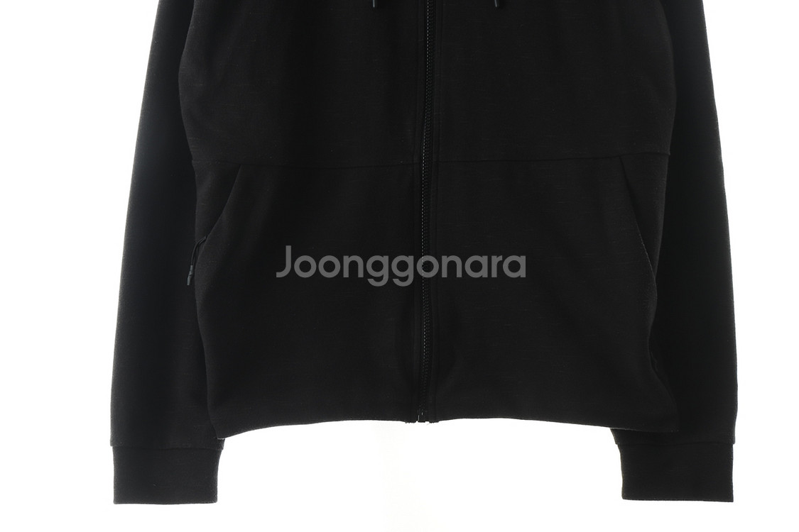 (XL) 아디다스 후드집업 블랙 폴리 한정판--3
