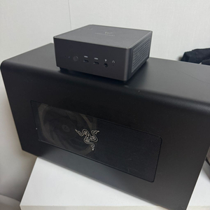 미니pc um790pro + egpu 레이저코어x