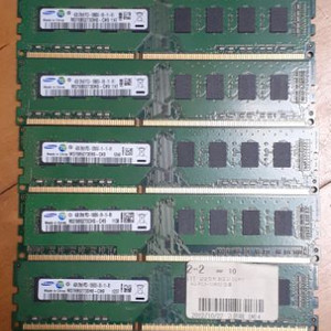 데스크탑용 DDR3 4GB 램 12개