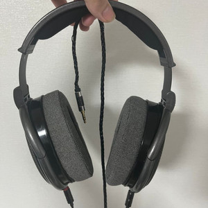 젠하이저 hd650 + 커스텀 케이블