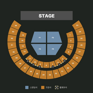 유우리 콘서트 F2구역 3N번대 1열 단석 양도