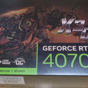 [미개봉] RTX 4070 SUPER INNO3D 3팬