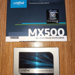 MX500 SSD 1테라 23년46주차 신품급