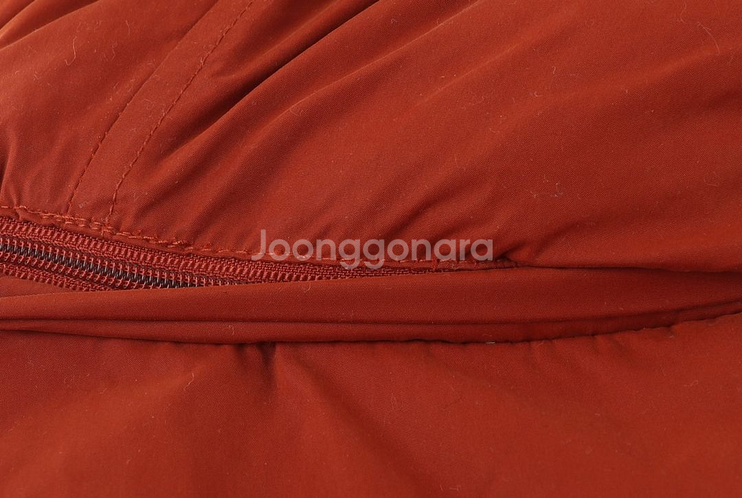 (M) 헤지스 패딩 점퍼자켓 오렌지 올드스쿨 한정판--6