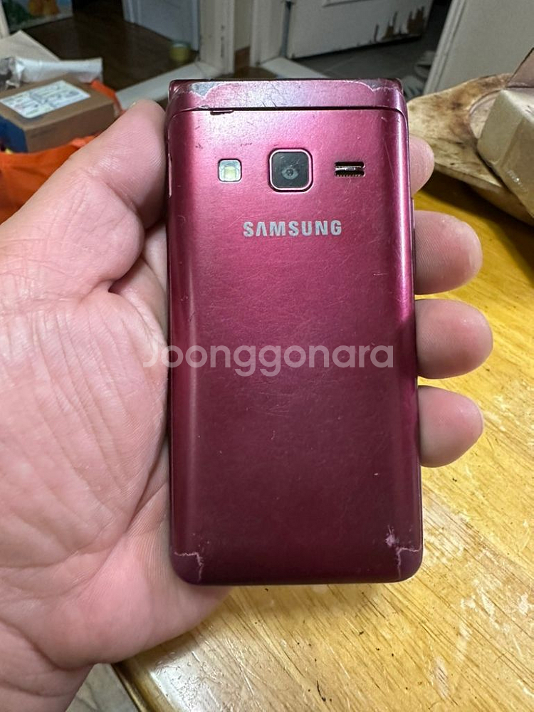 공기계 삼성갤럭시폴더2한소희폰,4G LTE,안드로이드6--4