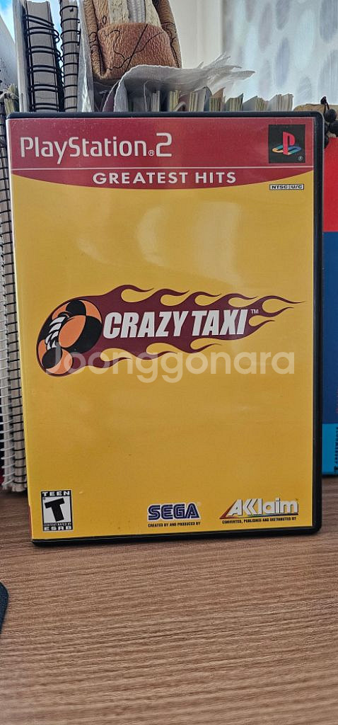 크레이지 택시 소니 플레이스테이션 2 PS2 컴플릿--3