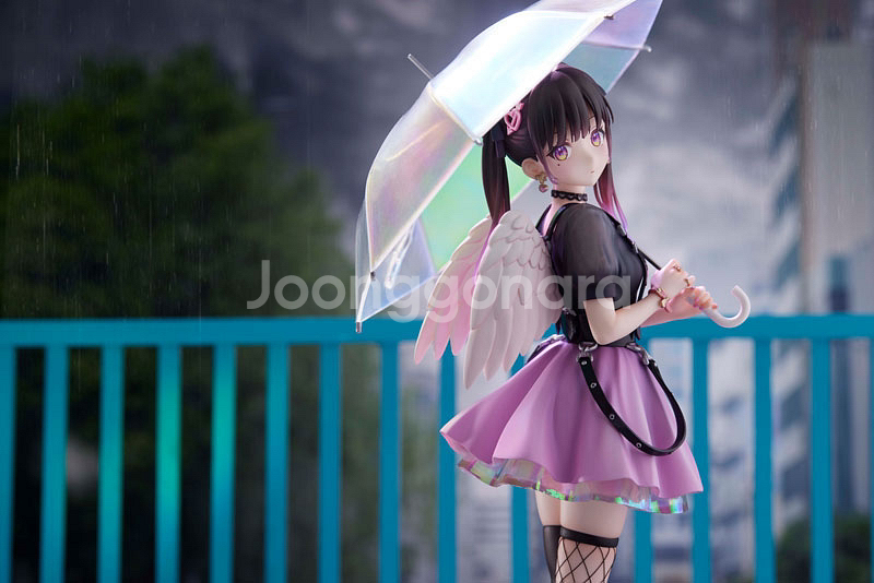 골든헤드 미하네 우산을 펴고 스케일 우산 고전 미소녀--1