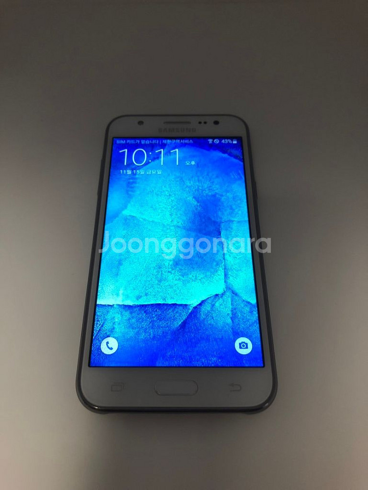 갤럭시 J5 화이트 기기 판매(66025)--0