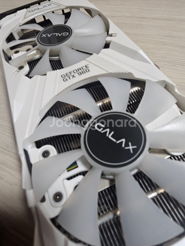 gtx 960 개간지 화이트 모델 팝니다--2
