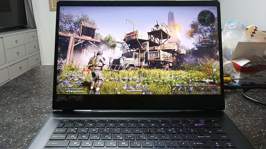 MSI GE66 10UG 플래그쉽 게이밍 노트북/240--1