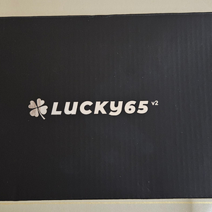 미사용 lucky65 v2(럭키65v2) 블랙