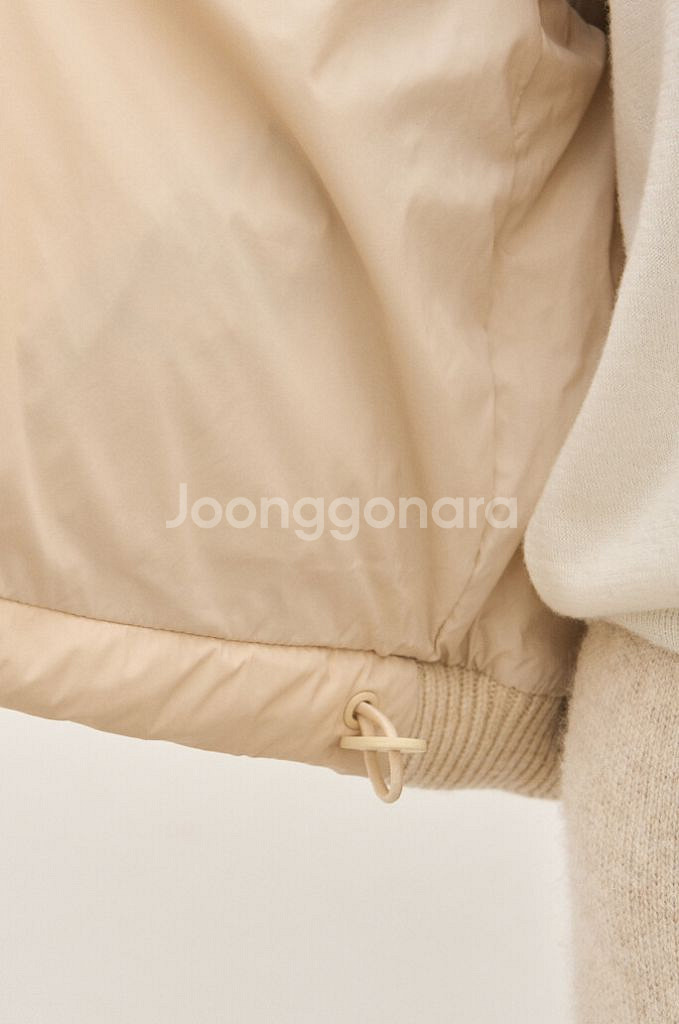 더캐시미어 패딩 조끼--4