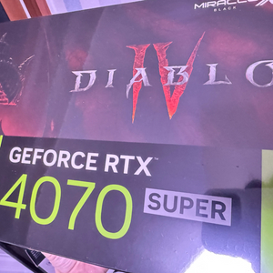 RTX 4070 SUPER 미라클 디아블로 에디션