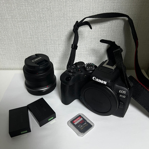 <급처> 캐논 eos r10 18-45kit 풀박스 판