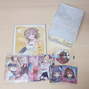 홀로라이브 굿즈 일괄 (슈발츠 색지 웨하스 등) 2