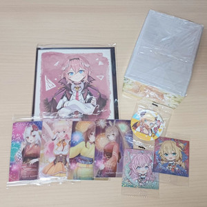 홀로라이브 굿즈 일괄 (슈발츠 색지 웨하스 등) 3