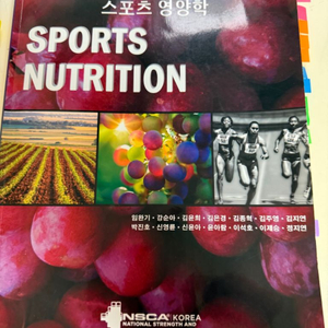 NSCA 스포츠영양코치 책