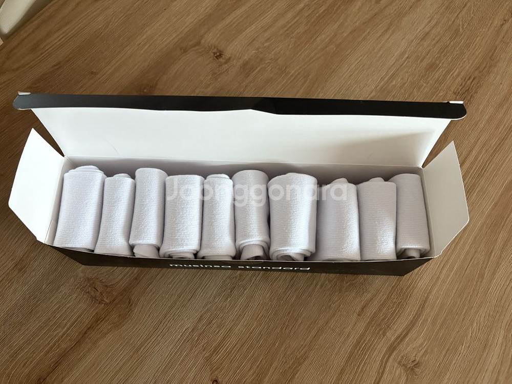 무신사 라이트웨이트 크루 삭스 10팩 사이즈 M--1