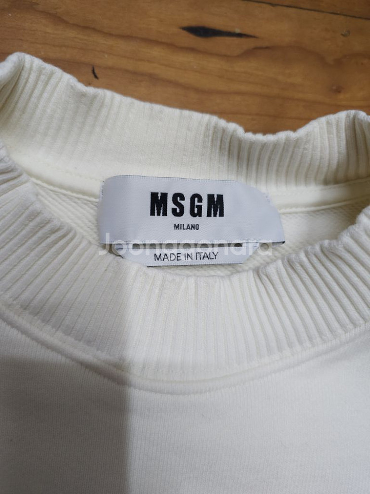 MSGM 여성 크롭맨투맨--5