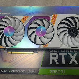 그래픽카드 컬러풀 RTX3060TI 울트라 oc