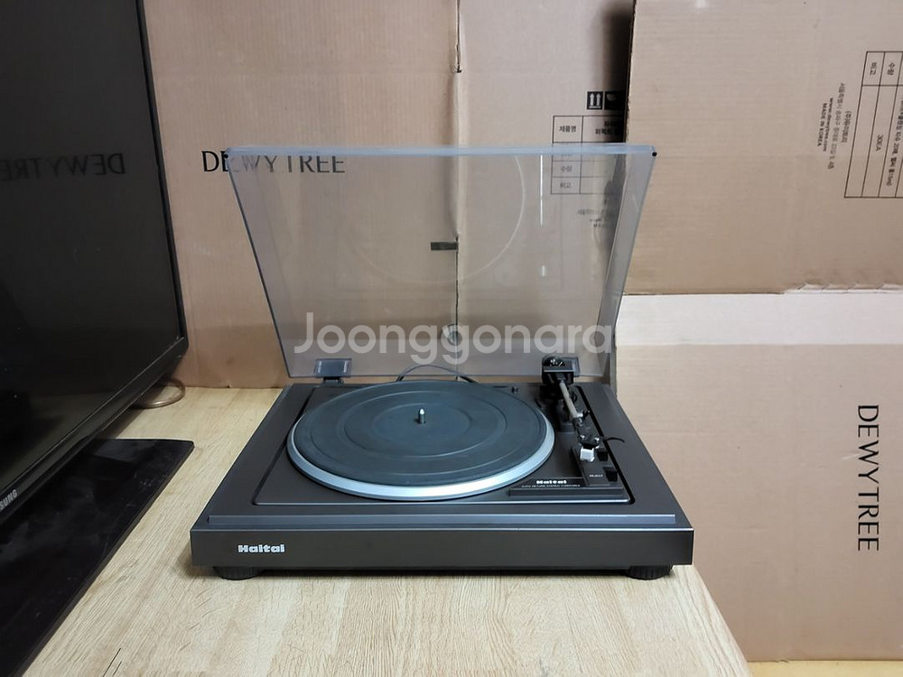 해태 빈티지 LP 턴테이블 (오디오 앰프 음향플레이어)--2