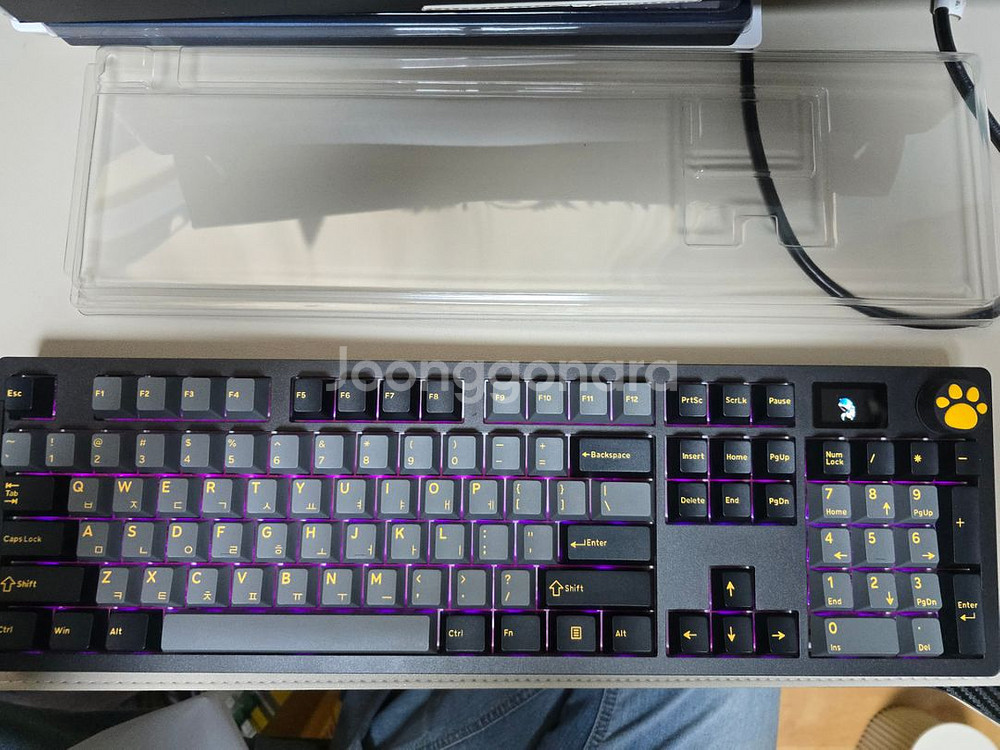 다얼유 a104 pro flex 유무선 기계식키보드--1