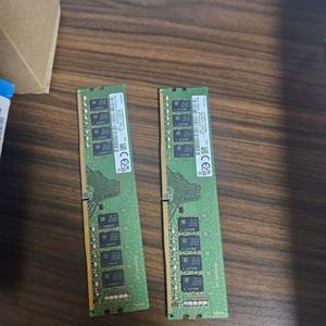 삼성전자 DDR4-3200 16G 2개