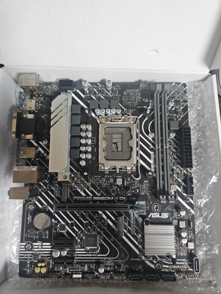 12700K + B660M D4 + 3200cl14 32GB