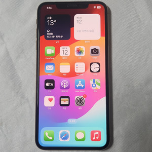 아이폰XS MAX 64G 샴페인골드 배터리효율100%